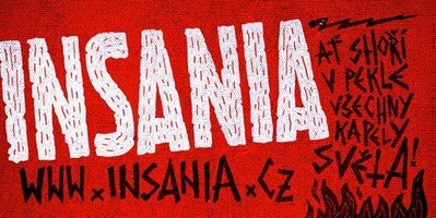 Sga INSANIA: samolepka, 013